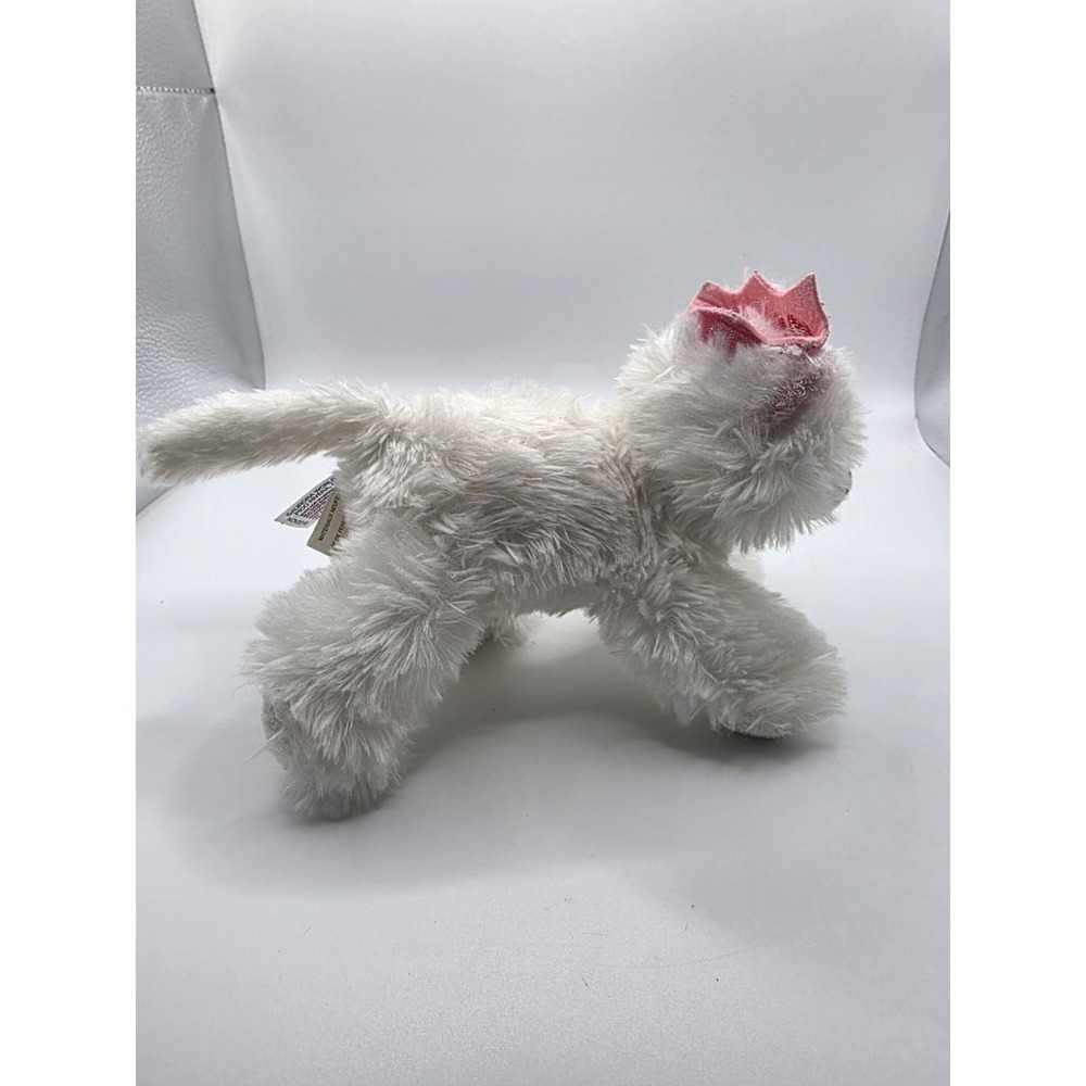 Aurora Princess Kitty Cat White Plush 7" Stuffed Animal Toy Pink Crown 2018 - Picture 4 of 7
